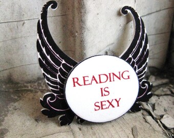 reading is sexy earrings Reading is sexy earrings